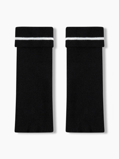 RIBBED LEG WARMERS