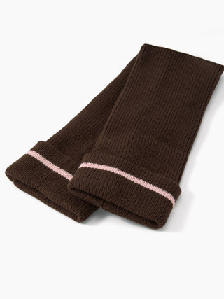 RIBBED LEG WARMERS
