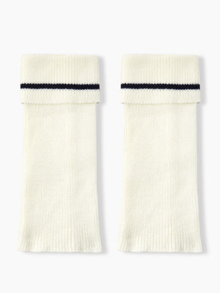 RIBBED LEG WARMERS