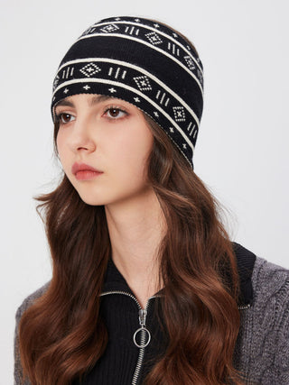 WIDE KNITTED HEADBAND