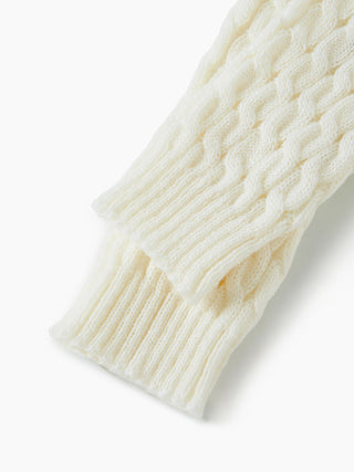 BOWKNOT DECOR LEG WARMERS