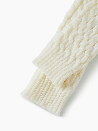 BOWKNOT DECOR LEG WARMERS