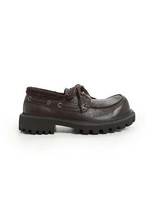 MASONPRINCE Leather Boat Shoes