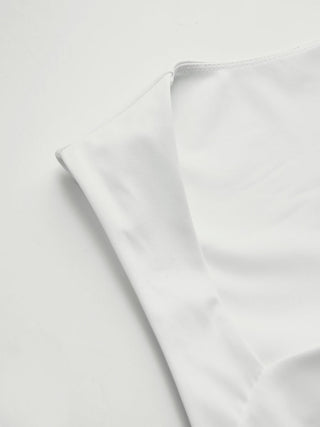 CONTOUR Double Layered Sweetheart Neckline Tank Top