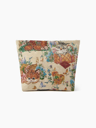 JACQUARD MAKEUP BAG
