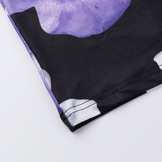 V neck flower print cami maxi dress