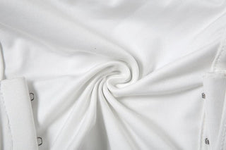 Ruched belt solid tube top