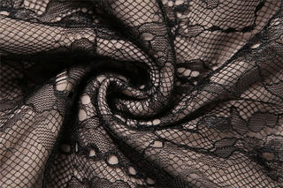 Sweetheart neck slit mesh lace cami maxi dress