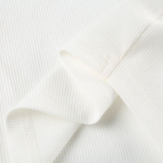 Cap sleeve high neck print top