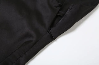 V neck tassels solid irregular cami top