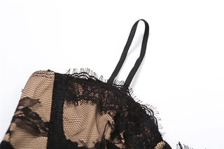 Ruched backless cami mini dress