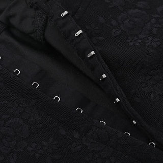 V neck lace button cami mini dress