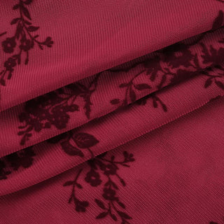 Halter o ring mesh crop top