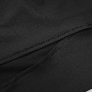 Slit square neck irregular self tie ruched midi dress