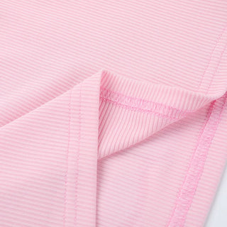 Square neck lace hem sweetheart print tank top