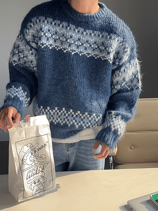 Monde Nordic Round Knit