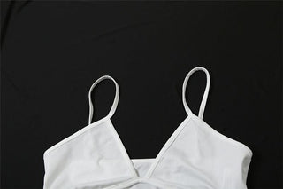 Off shoulder long sleeve mesh abstract top