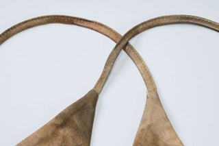 V neck knotted backless cami top