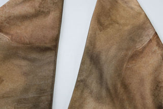 V neck knotted backless cami top