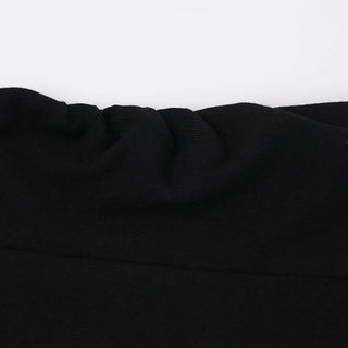 Long sleeve bowknot hollow out lace hem cut out maxi dress