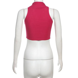 Snake embroidery v neck top