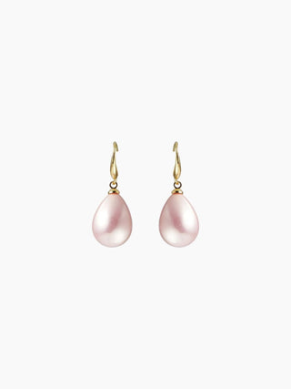 FAUX PEARL WATER DROP EARRINGS