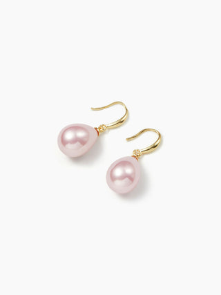 FAUX PEARL WATER DROP EARRINGS