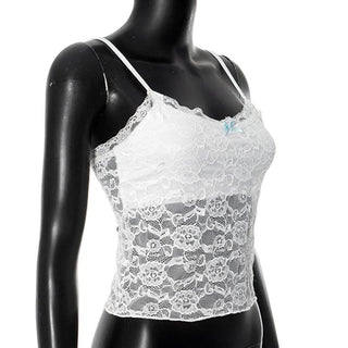 U neck lace bowknot cami top