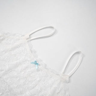 U neck lace bowknot cami top