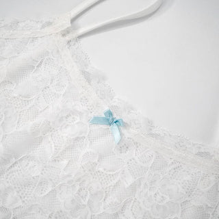 U neck lace bowknot cami top