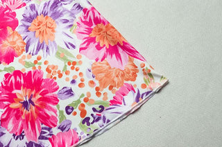 Halter flower print ruched mini dress