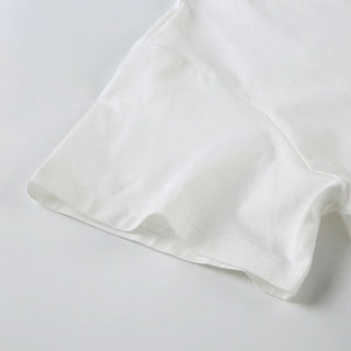 Short sleeve off shoulder print top