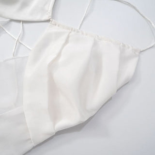 Cross back hollow out chiffon spaghetti strap cut out maxi dress