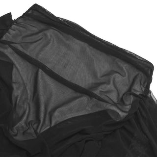 Cap sleeve ruched mesh maxi skirt set