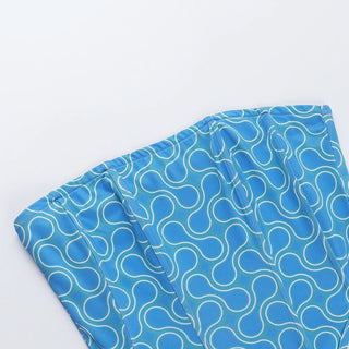 Print backless corset tube bodysuit