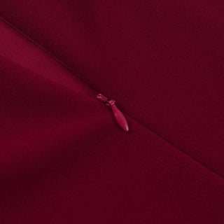 Slit halter self tie flower applique zip-up maxi dress