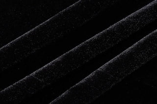 Long sleeve hollow out velvet cut out mini dress