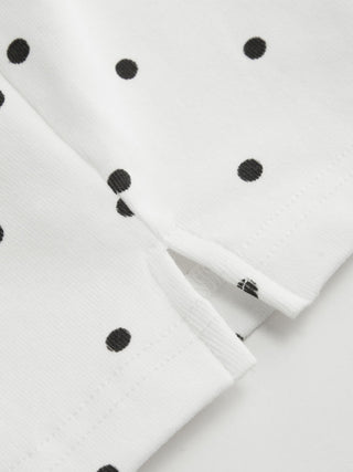 Polka Dot Stretch Capri