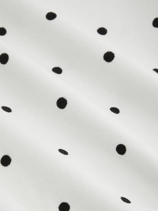 Polka Dot Stretch Capri