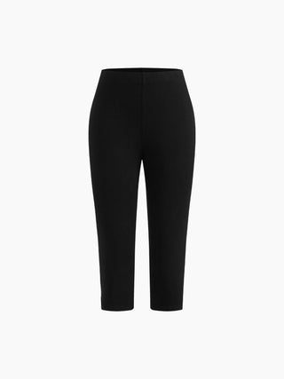 Polka Dot Stretch Capri