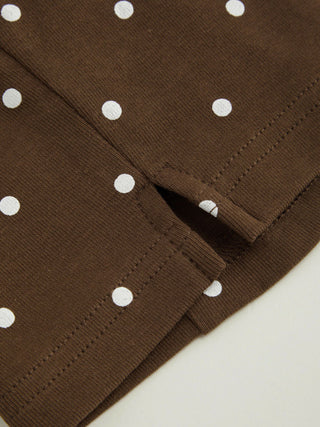Polka Dot Stretch Capri