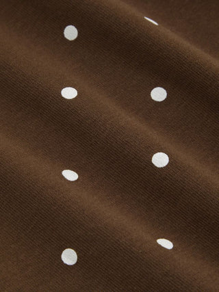 Polka Dot Stretch Capri