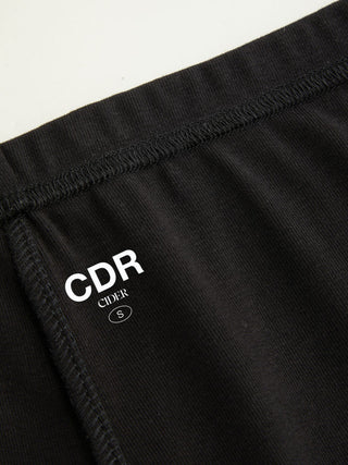 Knit Fabric CDR Low Rise Micro Shorts  For Daily Casual