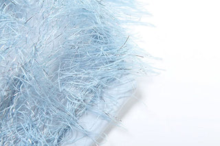 Halter fluffy backless crop top