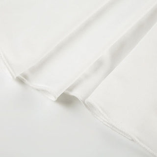 High slit ruffle tube maxi dress