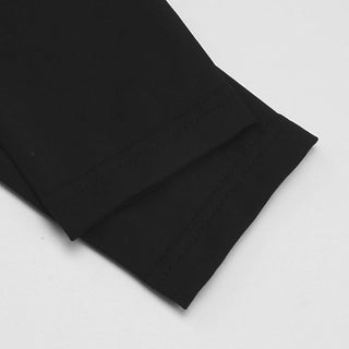 Long sleeve irregular hollow out ribbed cut out mini dress