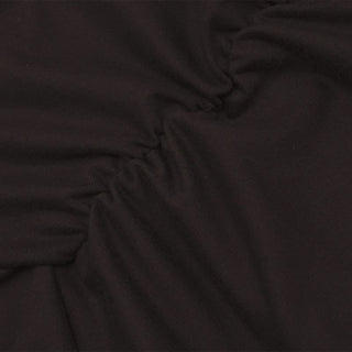 Halter self tie ruched deep V neck mini dress