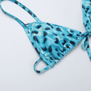 Square neck backless contrast 2 piece cami top