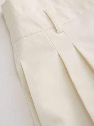 High Rise Linen Trousers