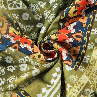 V neck lace hem contrast cami top